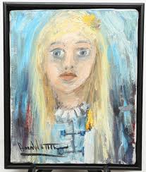 BERNARD DUFOUR. Óleo sobre lienzo, firmado. Arte