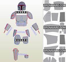 Mandalorian Beskar Armor Template Mandalorian Armor Pepakura Mandalorian Cosplay Template Mandalorian Foam Template Mandalorian Cosplay Mandalorian Armor Mandalorian