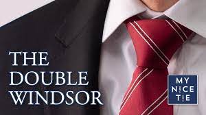 You can tie half windsors in a few subtly different ways, so try two different options and see which is easiest for you to do—and which looks best on you! How To Tie A Tie Double Windsor Knot Mirrored Slow For Beginners The Only Knot You Need To Know Youtube