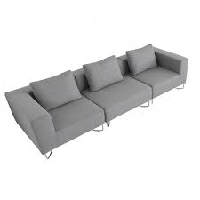 Die geradlinige silhouette trifft auf eine dezente steppung. Softline Lotus Sofa Ambientedirect