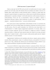 Pdf Affetti Senza Amore La Paura Dei Legami
