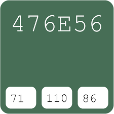 Federal Standard 34108 476e56 Hex Color Code Schemes Paints