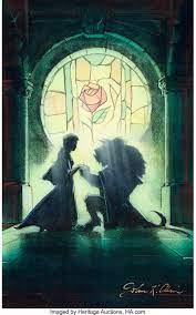 Beauty And The Beast Poster Design Concept Art Walt Disney Lot 95219 Heritage Auctions