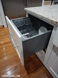Dishwasher Drawers With Custom Panels Sawdust Girl Kitchen Furniture Design Drawer Dishwasher Dishwasher Cabinet