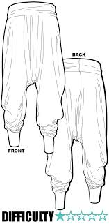 Www.animebase.ru select a category of anime base: O Hara Pants Pants Drawing Harem Pants Pattern Harlem Pants Pattern