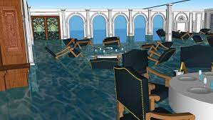 19 creepy pictures from the titanic before it sank. Titanic First Class Dining Room Flooding 3d Warehouse