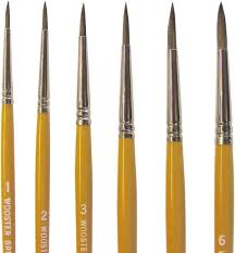 Camel hair is not a suitable material, although historically camel was used for ancient chinese ink brushes (and for camel hair cloth). Wooster Brush 1 Camel Hair Artist S Paint Brush 44695807 Msc Industrial Supply