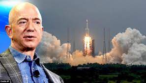 Jeff bezos will no longer be the richest person on earth on 20 july because the amazon founder will be blasting off into space on the first crewed flight of his new shepard rocket ship. Tm6wmxdoxwxpdm