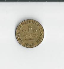 Germany 1949j Bank Deutscher Lander 10 Pfennig Old Coins Coin Design Germany