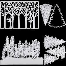 By penny black $12.90 $11.79. Buy 4 Pieces Tree Dies Pine Tree Cutting Dies For Card Making Metal Tree Die Cut Stencils Background Scrapbook Embossing Album Stamps Paper Card Festival Decor Online In Turkey B08ldcf4kg