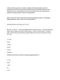 Materi pokok sign and symbols a sign is a thing which signifies another entity. Contoh Soal Materi Signs And Symbols Bahasa Inggris Jawabanku Id