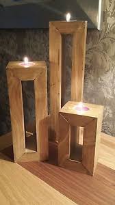 17 Diy Candle Holders Ideas That Can Beautify Your Room Tags Wooden Candle Holders Homemade Candle Holders Rustic Can Wood Projects Wood Diy Wood Crafts