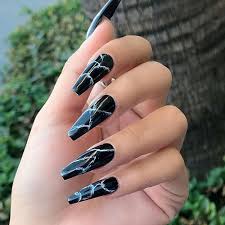 You can recreate these nails with any grey color. 65 Best Coffin Nails Short Long Coffin Shaped Nail Designs For 2021