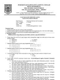 20200923 soal bisnis online kelas 12 semester 2. Latihan Soal Tik Kelas X Mid Semester Genap