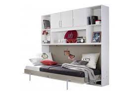 uitklapbaar bed met kast modest wit tienerbedden opklapbed ruimtebesparende bedden bedkader