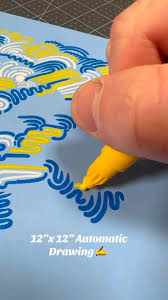 Automatic Drawing Art Process