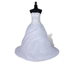 Du bist auf der suche nach dem idealen brautkleid? Hochzeitskleid Brautkleid Abendkleid Ballkleid Modell B 46 Vidaxl De