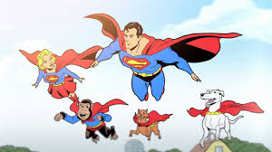 Image result for man and superman cartoon