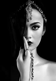 Art Black And White Woman Portrait Pin En Black White Simples