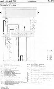 Audi 100/200 factory wiring diagrams. Audi 100 200 Factory Wiring Diagrams