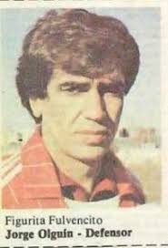 JORGE OLGUIN 1985 ARGENTINOS JUNIORS