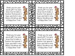 Our teacher appreciation thank you cards are a boost of support, ready for you to personalize and print or send online, and your lunch money is safe, because all our cards are free. Quick Easy Teacher Christmas Gift Thank You Cards By Kayla Hall