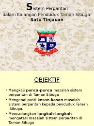 Terowong ini menghubung sistem perparitan banjir. Sistem Perparitan