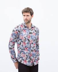 Bonjour messieurs, aujourd'hui direction la boutique zara pour y découvrir une nouvelle collection de chemises. Image 1 De Chemise Imprimee De Zara Mens Shirts Shirts Menswear