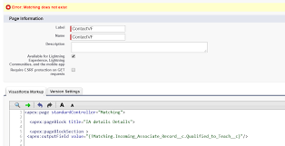 Invalid Field For Sobject In A Visualforce Page Salesforce Developer Community