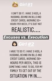  Excuses Vs Execution Mlm Quotes Business Network Marketing Quotes Business Quotes