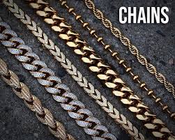 Shop exclusive hip hop jewelry in urban designs! Hip Hop Jewelry Men S 14k Gold Iced Out Chains Gold Urban Goldurban Com
