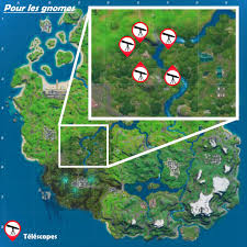 Defi Cache Pour Les Gnomes Guide Fortnite Saison 2