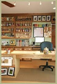 Brighten any room, like your kitchen or den, with a colorful mobile made of recycled materials. Craft Room Designs Rustic Crafts Chic Decor Craft Room Design Dream Craft Room Craft Room