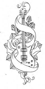 Pin By Katka On Tattoo Flash Tattoo Pattern Music Tattoo Designs Tattoo Templates