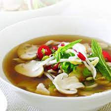 Hot Sour Mushroom Chicken Soup Stuffed Mushrooms Mushroom Recipes Mushroom Chicken