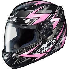 Hjc Women S Cs R2 Thunder Helmet Helmet Pink Helmet Motorcycle Helmets