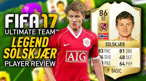 Amad diallo of manchester united during the emirates fa cup quarter. Fifa 17 Ole Gunnar Solskjaer 86 Awesome Legend Player Review Fifa 17 Ultimate Team Youtube