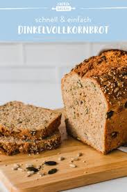 Dinkelvollkornbrot Selber Backen In 2020 Brot Backen Rezept Einfach Brot Selber Backen Dinkelvollkornbrot