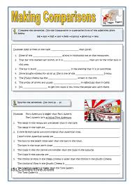 Making Comparisons Teaching English Grammar Teaching English Comparison