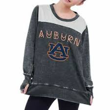 Details About Auburn Tigers Chicka D Womens Cutout Back Tunic Sweatshirt Gray