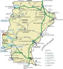 Río gallegos, coloquialmente gallegos, é a capital da província argentina de santa cruz. Mapa De La Provincia De Santa Cruz Argentina Gifex