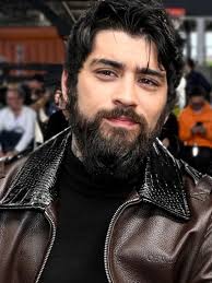 Zayn Inauguration Coats Off-White Show Zayn Malik Brown Leather Jacket