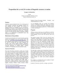 Position Paper Flarenet In 2021 Positivity Linguistics Paper