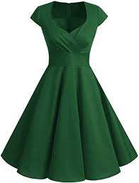Bbonlinedress Women Short 1950s Retro Vintage Cocktail Party Swing Dresses Red 2xl At Amazon Women S Clothing Sto Vintage Dresses Dresses Vintage Style Dresses