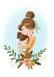 Print of an original pencil drawing of mother and her little son hugging. Phone Wallpaper Mom Art Mother Art Mother Daughter Art