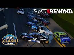 The 2017 nascar season will kick off on feb. 15 Minute Replay All The Bumpin And Banging In The Busch Clash From Daytona Youtube