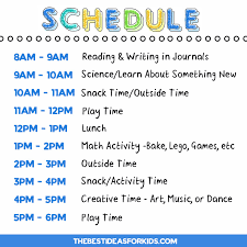 We don't have a large budget but i would love to be able to share your curriculum sets with our teachers. Kindergarten Homeschool Schedule The Best Ideas For Kids