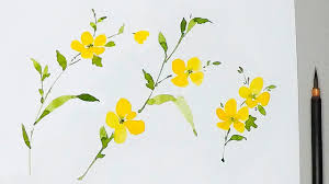 Check spelling or type a new query. Lvl2 Watercolor Tutorial How To Paint Yellow Flowers Youtube