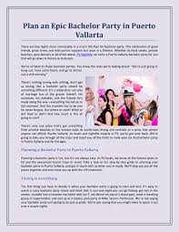 Standard bachelor party at the strip club. Plan An Epic Bachelor Party In Puerto Vallarta By Bacheloreparty Issuu