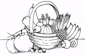 Fruits In Basket Coloring Pages Fruit Coloring Pages Garden Coloring Pages Food Coloring Pages